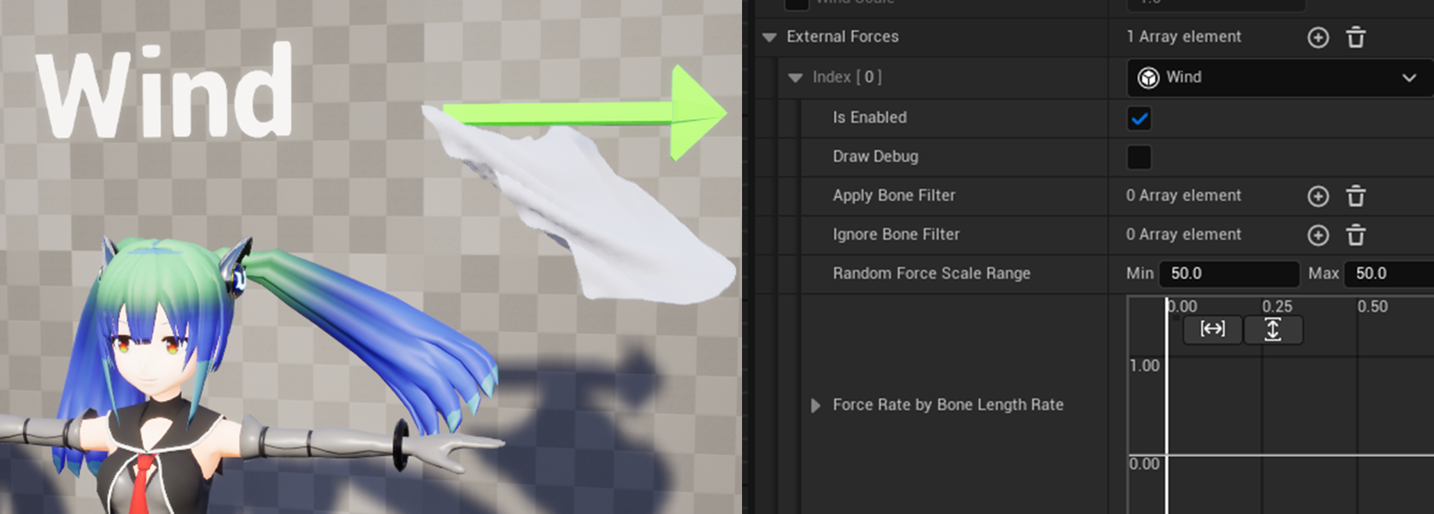 Wind External Force