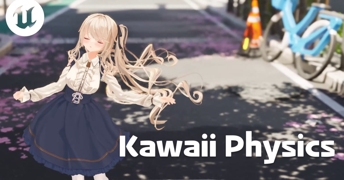 Physics Code Example KawaiiPhysicsToolset | KawaiiPhysics Portal